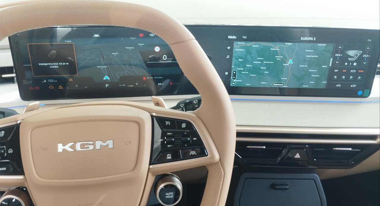 Actyon premium  OBE, AWD,E75 WEA, camel koža